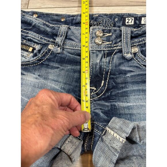 Miss Me Jean Shorts size 27 - Picture 8 of 12